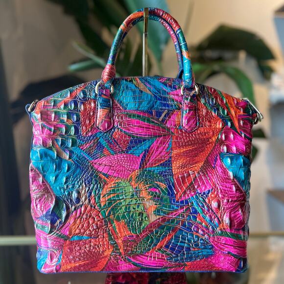 BRAHMIN Large Duxbury Melbourne Satchel - Picture 1 of 15